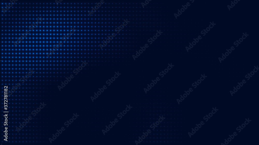 Dot blue pattern screen led light gradient texture background. Abstract technology big data digital background. 3d rendering. Dot blue pattern screen led light gradient texture background. Abstract technology big data digital background. 3d rendering.
