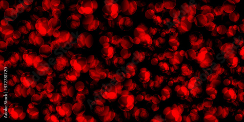 Abstract background of various bokeh lightes