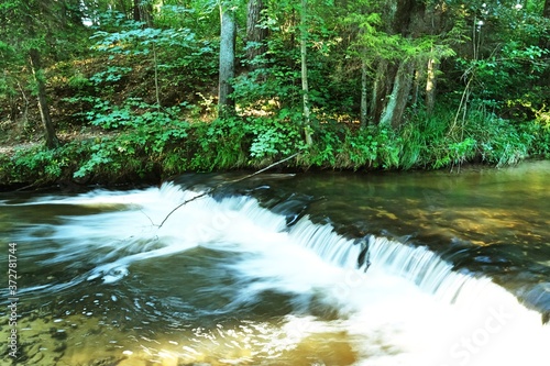 Polska. Roztocze. Szumy nad rzeką Tanwią. © Grzegorz