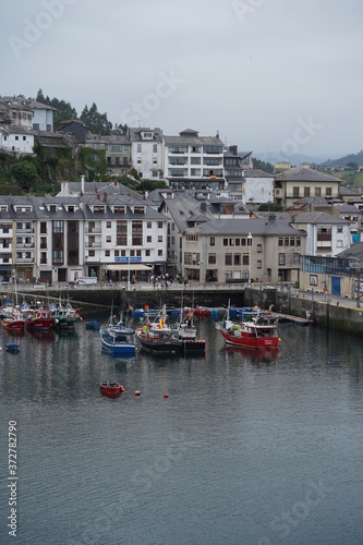 Luarca, beautiful coastal village of Asturias,Spain