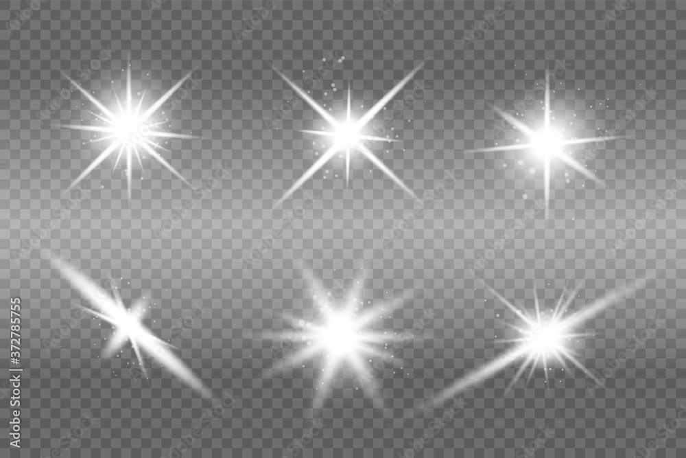 White sparks glitter special light effect. Vector sparkles on transparent background. Christmas abstract pattern. Sparkling magic dust particles White sparks glitter special light effect. Vector sparkles on transparent background. Christmas abstract pattern. Sparkling magic dust particles
