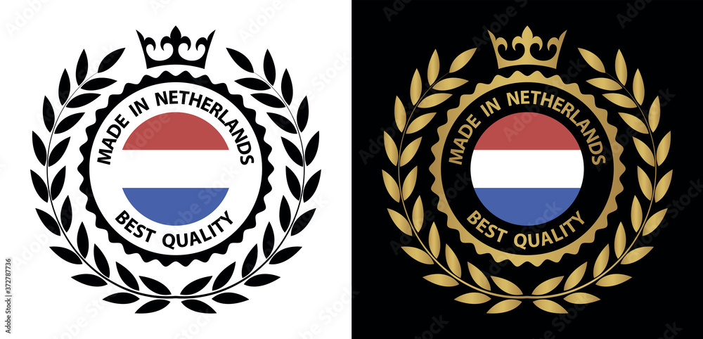 made in Netherlands vector stamp. bagge with Netherlands flag
made in Netherlands vector stamp. bagge with Netherlands flag