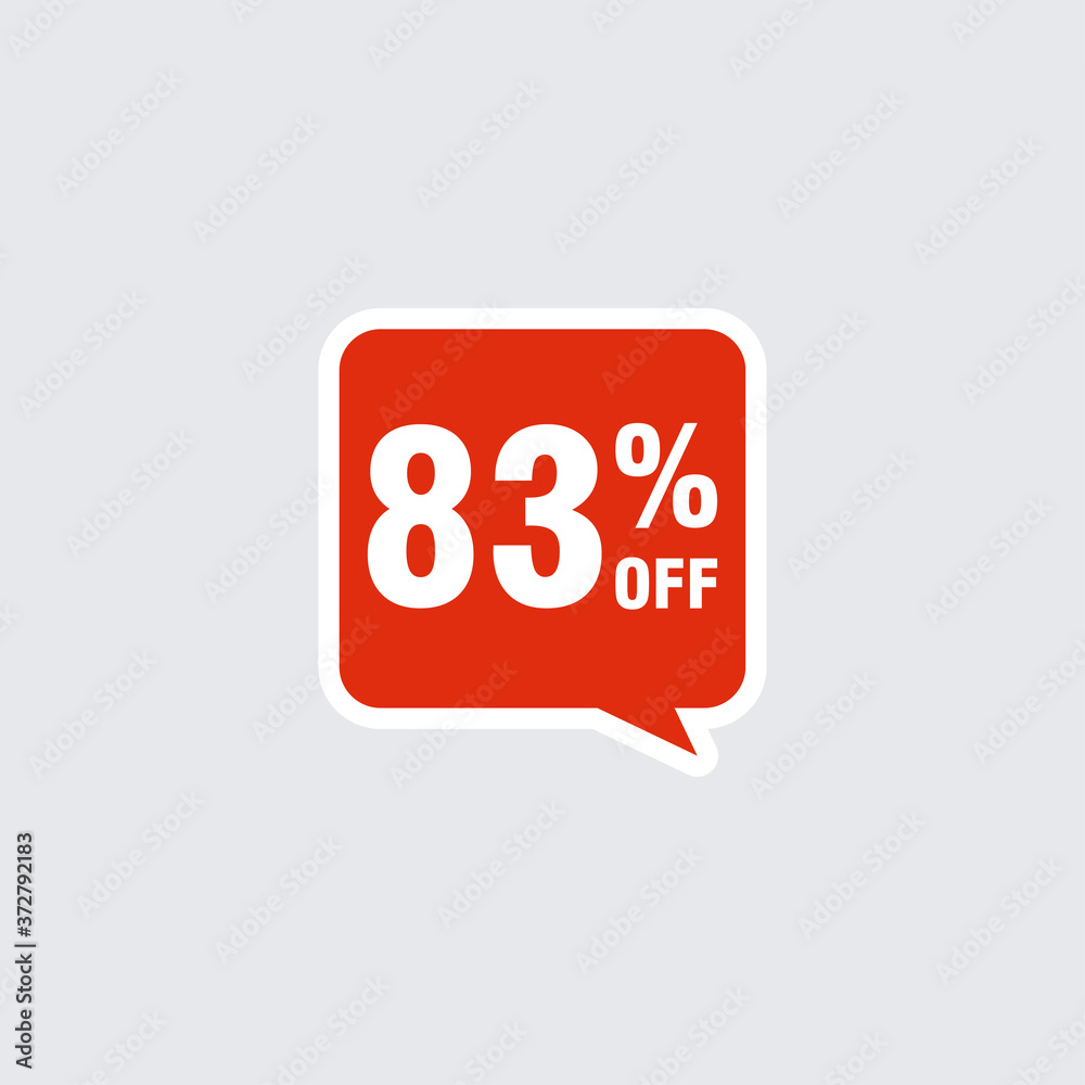 83 discount, Sales Vector badges for Labels, , Stickers, Banners, Tags, Web Stickers, New offer. Discount origami sign banner 83 discount, Sales Vector badges for Labels, , Stickers, Banners, Tags, Web Stickers, New offer. Discount origami sign banner