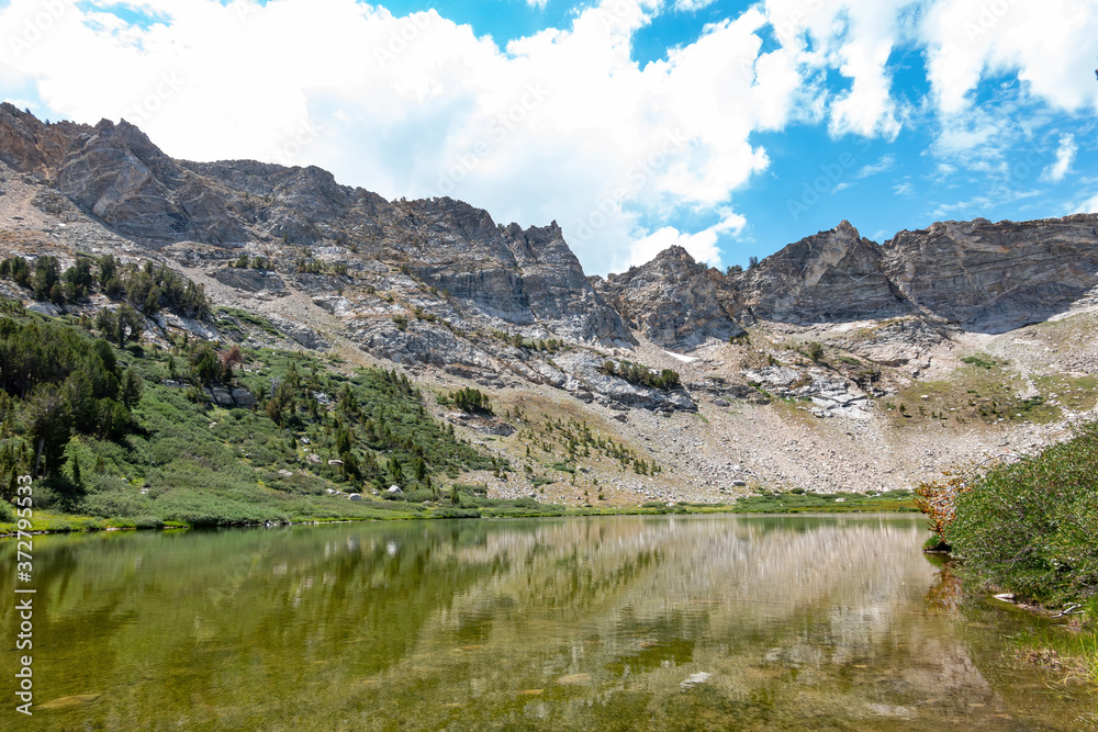 Afternoon view of the beautiful Castle Lake Afternoon view of the beautiful Castle Lake