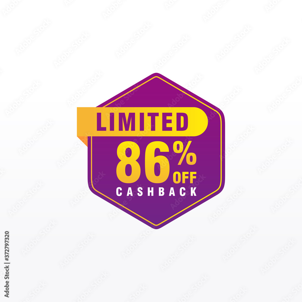 86 discount, Sales Vector badges for Labels, , Stickers, Banners, Tags, Web Stickers, New offer. Discount origami sign banner 86 discount, Sales Vector badges for Labels, , Stickers, Banners, Tags, Web Stickers, New offer. Discount origami sign banner