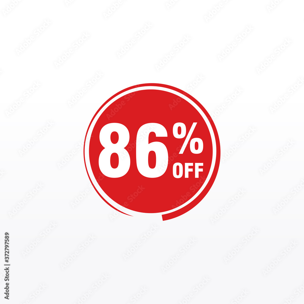86 discount, Sales Vector badges for Labels, , Stickers, Banners, Tags, Web Stickers, New offer. Discount origami sign banner 86 discount, Sales Vector badges for Labels, , Stickers, Banners, Tags, Web Stickers, New offer. Discount origami sign banner