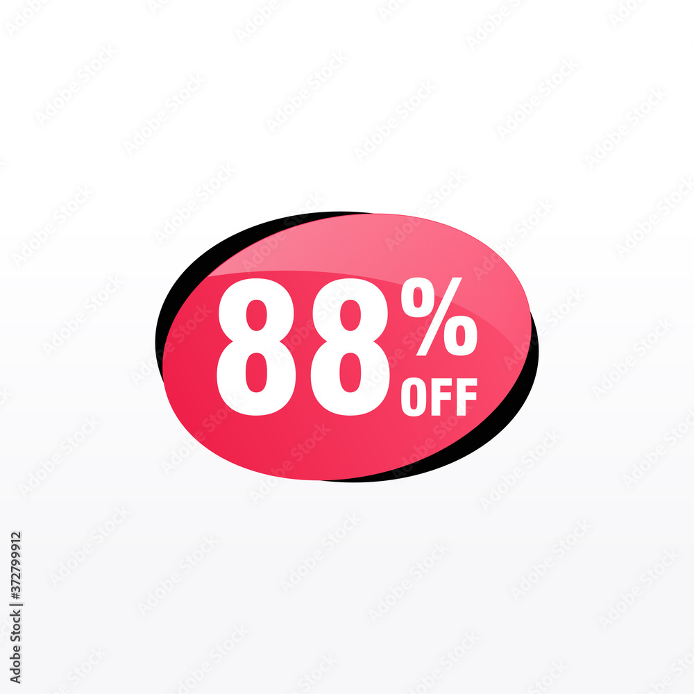 88 discount, Sales Vector badges for Labels, , Stickers, Banners, Tags, Web Stickers, New offer. Discount origami sign banner 88 discount, Sales Vector badges for Labels, , Stickers, Banners, Tags, Web Stickers, New offer. Discount origami sign banner