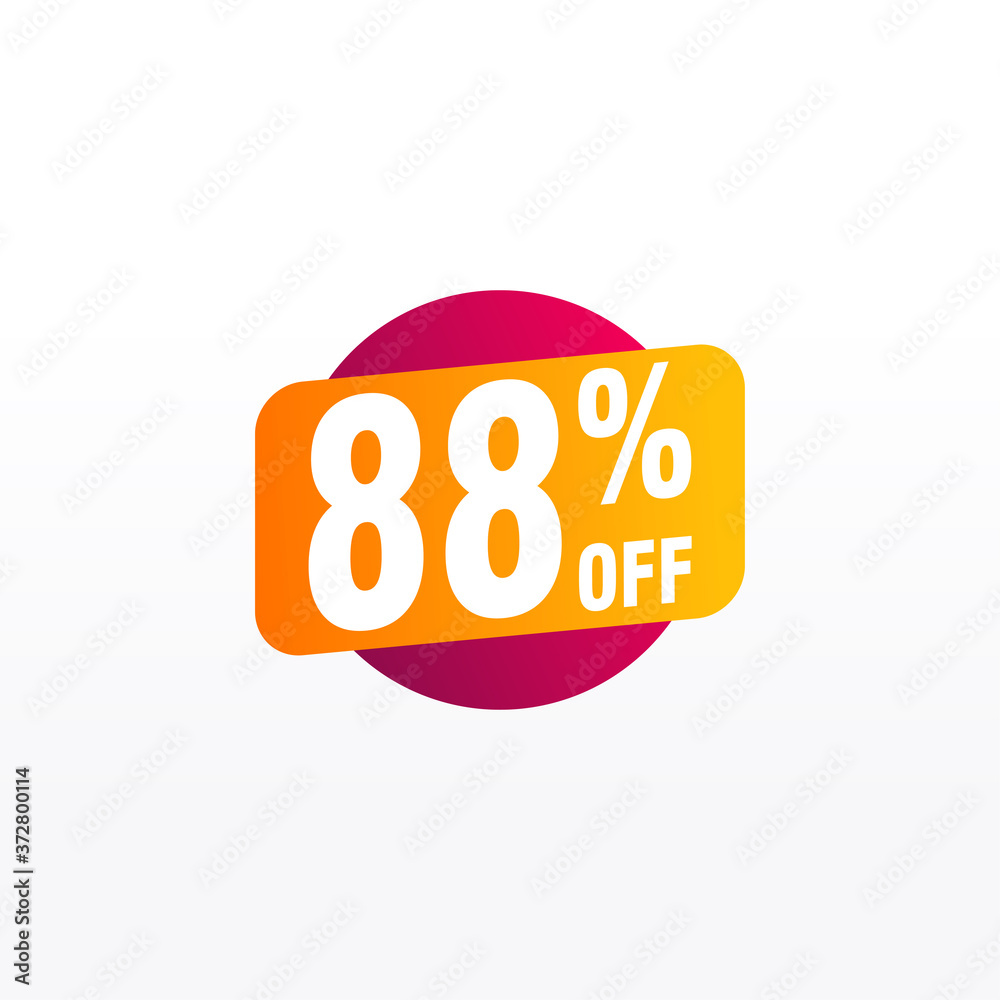 88 discount, Sales Vector badges for Labels, , Stickers, Banners, Tags, Web Stickers, New offer. Discount origami sign banner 88 discount, Sales Vector badges for Labels, , Stickers, Banners, Tags, Web Stickers, New offer. Discount origami sign banner