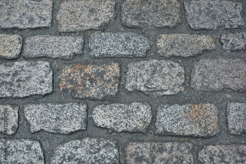 Concrete bricks rough surface gray background