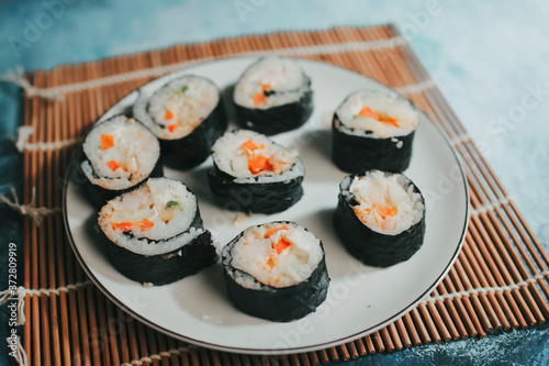 Delicious homemade sushi for everyone to enjoy 