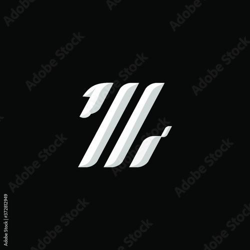 Z Zebra Minimalist Modern Logo