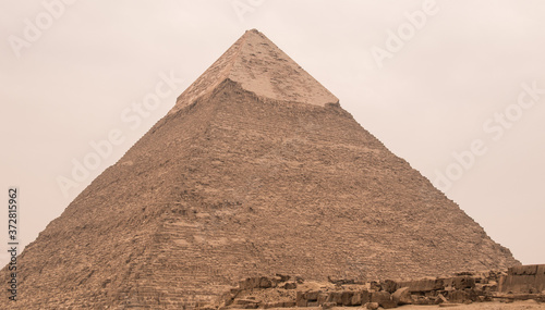 Pyramid of Khafre  Giza  Egypt