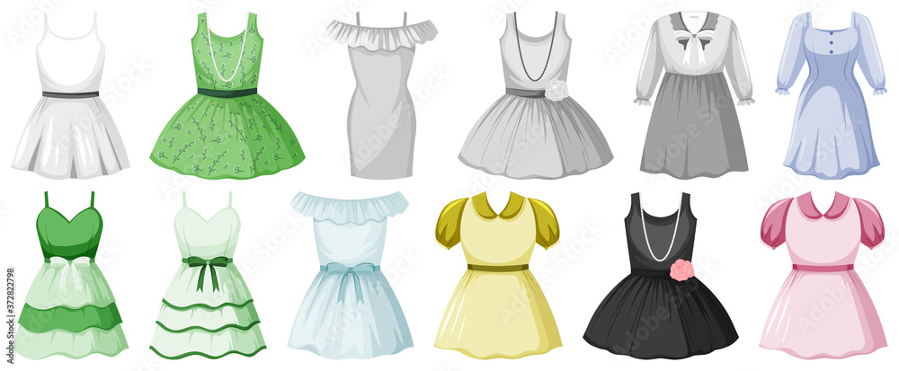 Set of clothes mock up Set of clothes mock up