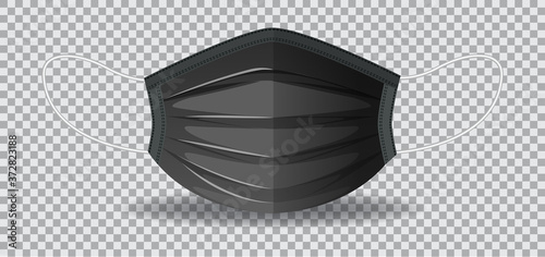 Protection face mask isolated