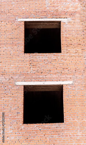 modern apartment building during construction