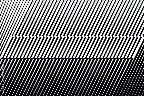 Abstract halftone lines background, geometric dynamic pattern, vector modern design texture.