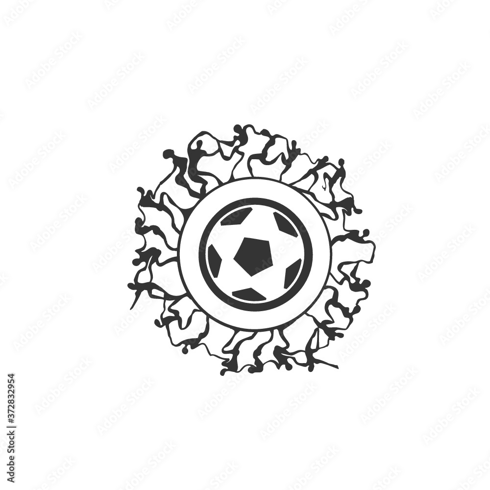 Obraz premium Media icons