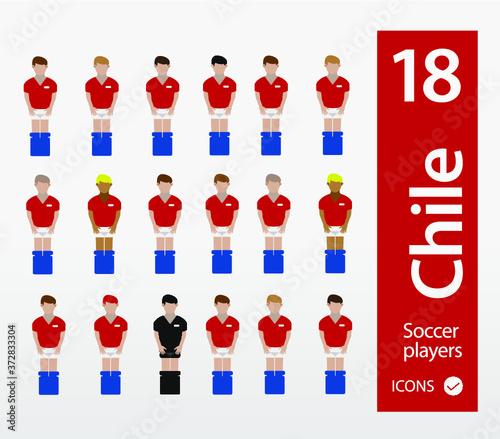 Chile soccer players
