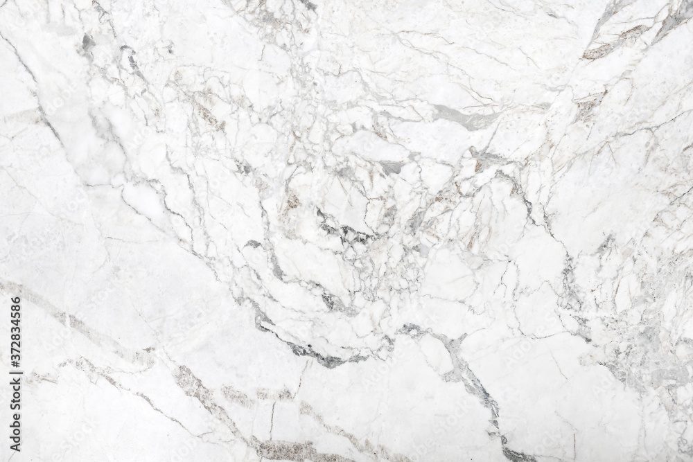 Fototapeta premium White marble texture abstract background pattern with high resolution.