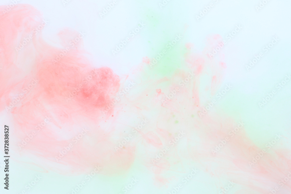 abstract red and green water colour background