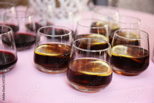 glasses of liquors © Andreja Donko