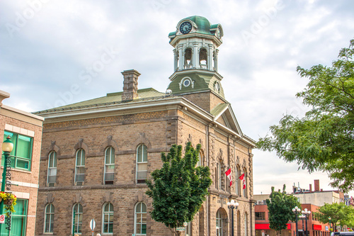 Obraz na płótnie Victoria Hall (City Hall) Brockville Ontario Canada w salonie