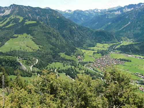 Bad Hindelang und der Oberjochpass photo