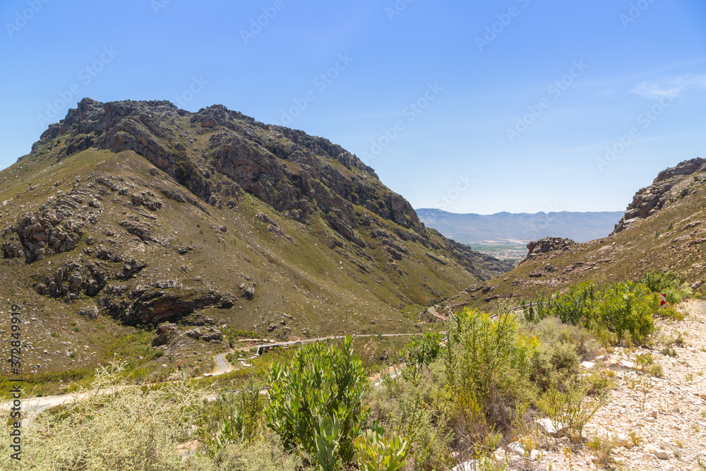 Beautiful landscape in the Mountains of Ceres, Western Cape, South Africa Beautiful landscape in the Mountains of Ceres, Western Cape, South Africa
