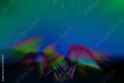 colorful twirl made creatively and artistically