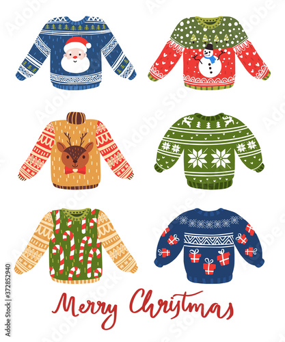 Ugly sweaters Christmas party