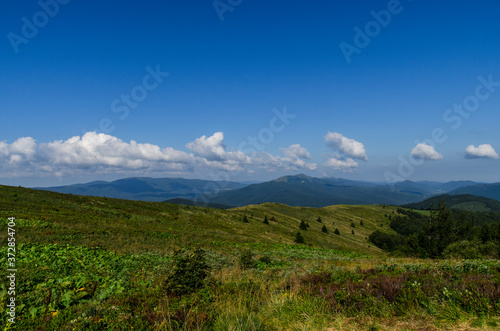 Bieszczady panorama z po  oniny 