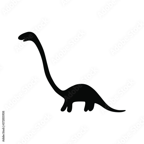 Vector dinosaur for kids design.