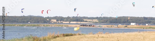 The kitesurfing in Denmark