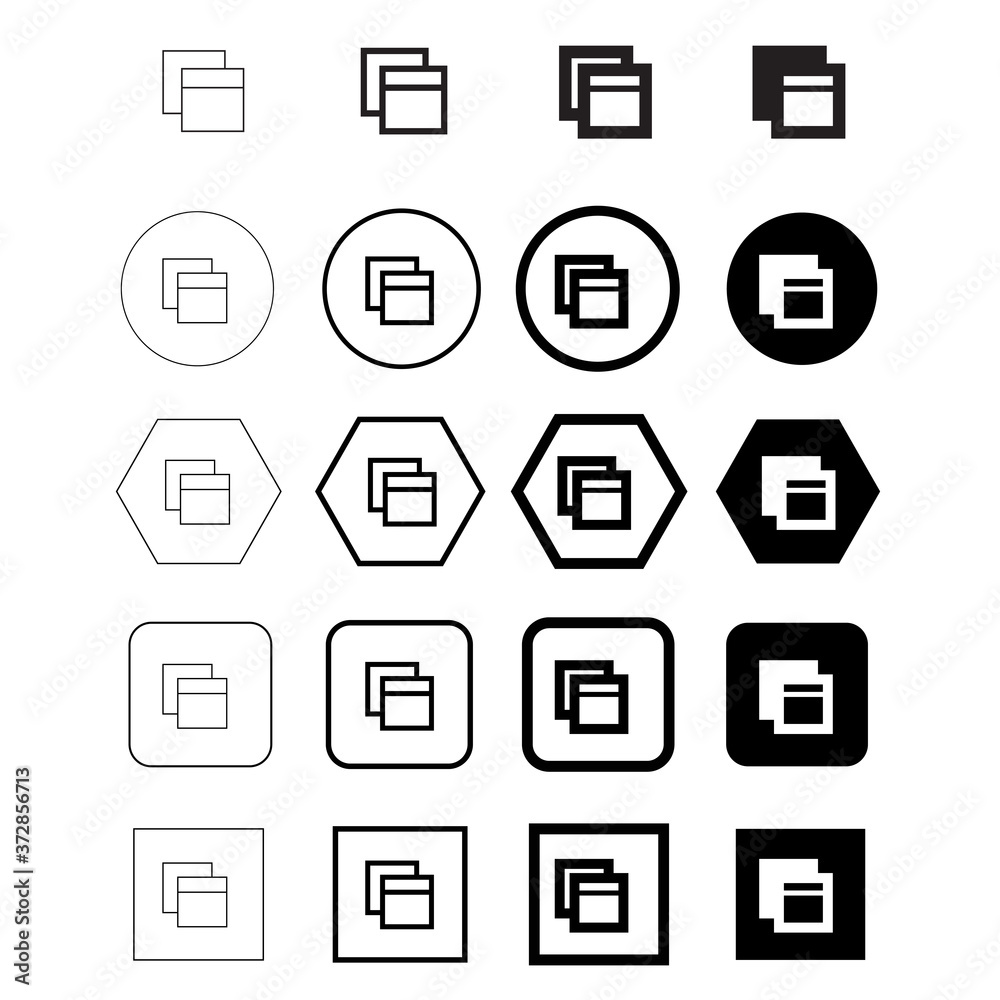 Simple Open window icon sign design Simple Open window icon sign design
