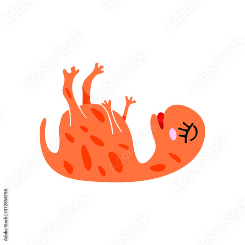Vector dinosaur for kids design.