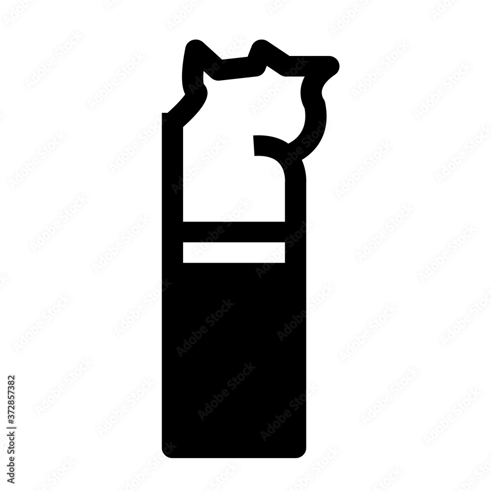 Simple Cigarette Icon sign design Simple Cigarette Icon sign design