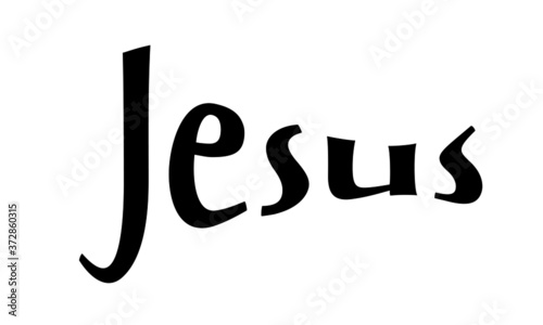 Christian faith, Typography for print or use as poster, card, flyer or T Shirt
