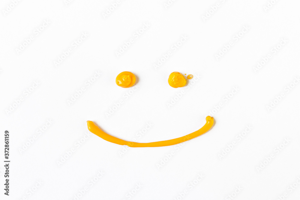 World Smile Day Smile symbol on the white background World Smile Day Smile symbol on the white background