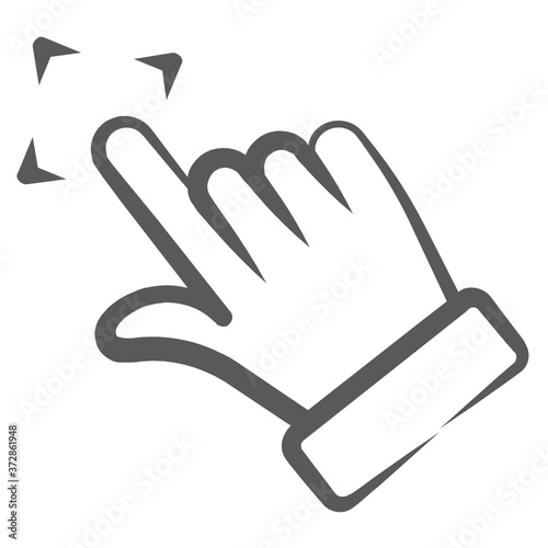 
Drag vector style, finger tap in editable style 
