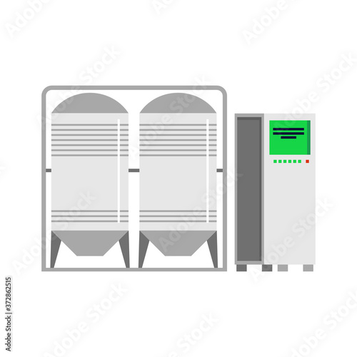 Wine making equipment - isolated processing and fermentation tanks