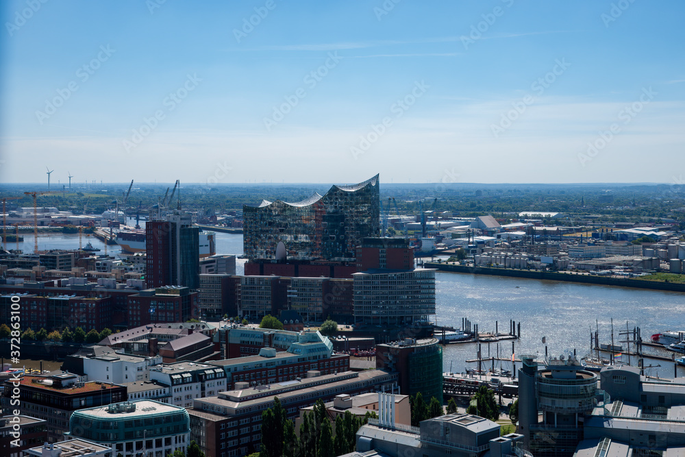 Elbphilharmonie und HafenCity, Hamburg, Deutschland