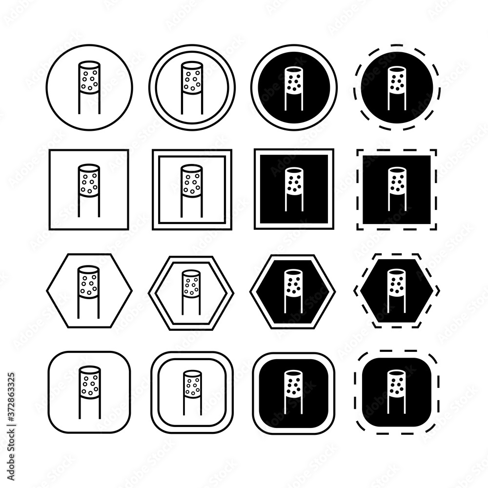 Cigarettes icon No smoking sign Cigarettes icon No smoking sign