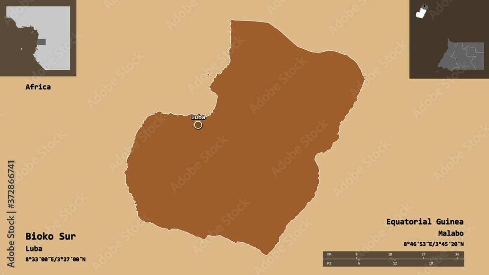Bioko Sur, province of Equatorial Guinea,. Previews. Pattern