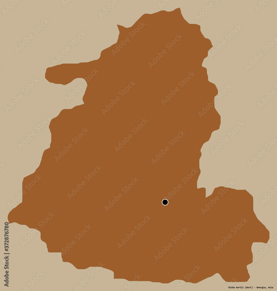 Shida Kartli, region of Georgia, on solid. Pattern
