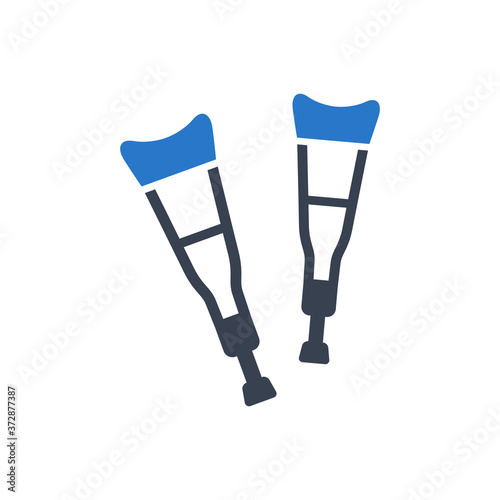 Crutches icon