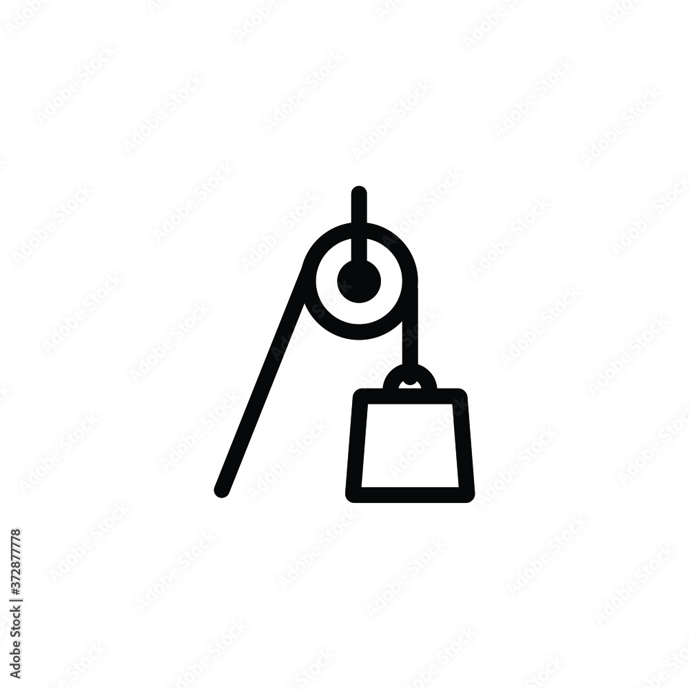 Reel thin icon isolated on white background, simple line icon for your work. Reel thin icon isolated on white background, simple line icon for your work.