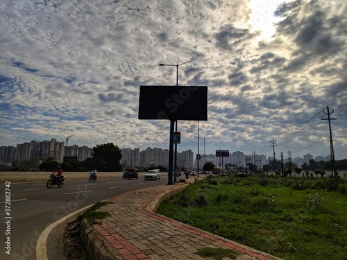 billboard on the highway