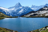 Bachalpsee mountain lake, Switzerland