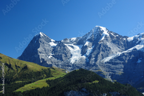Eiger and Monch, Switzerland