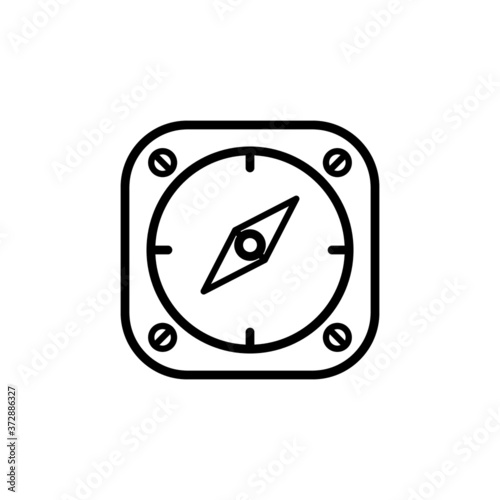 Compass icon template